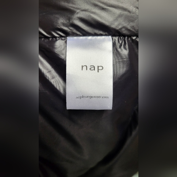 Nap Green Lightweight Quilted Shell Down Coat Size L - Picture 12 of 15